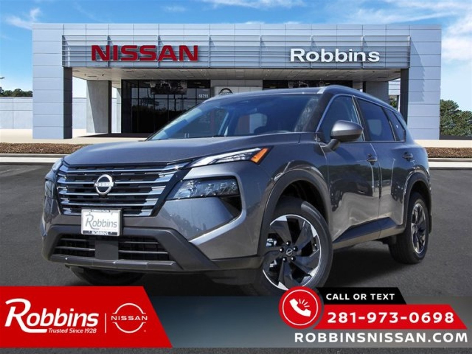 2026 Nissan Rogue SV Gray at Robbins Nissan