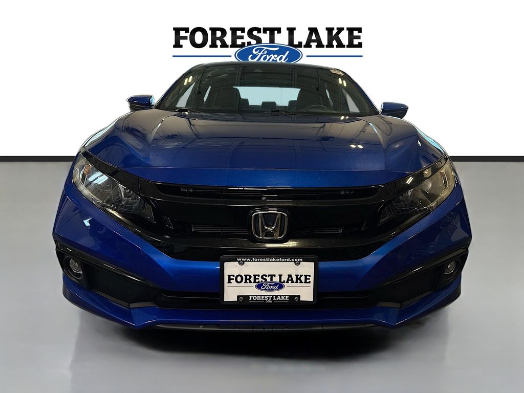 Certified 2019 Honda Civic Sport with VIN 2HGFC2F86KH605263 for sale in Forest Lake, MN