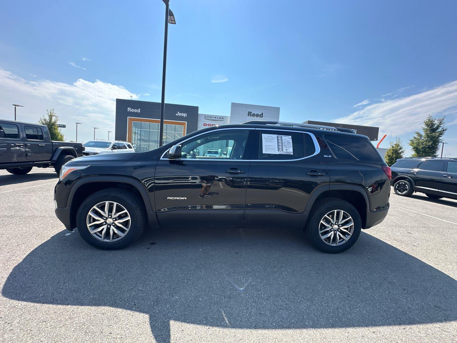 Used 2019 GMC Acadia SLE-2 with VIN 1GKKNSLS7KZ231497 for sale in Kansas City