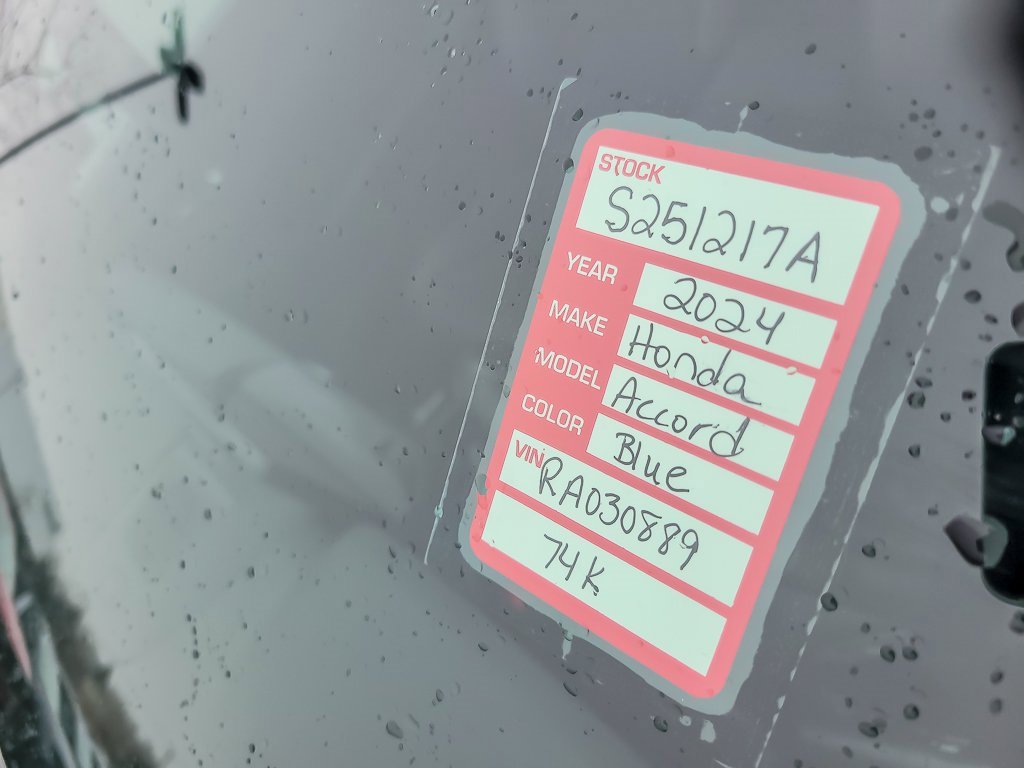2024 HONDA ACCORD - Image 24