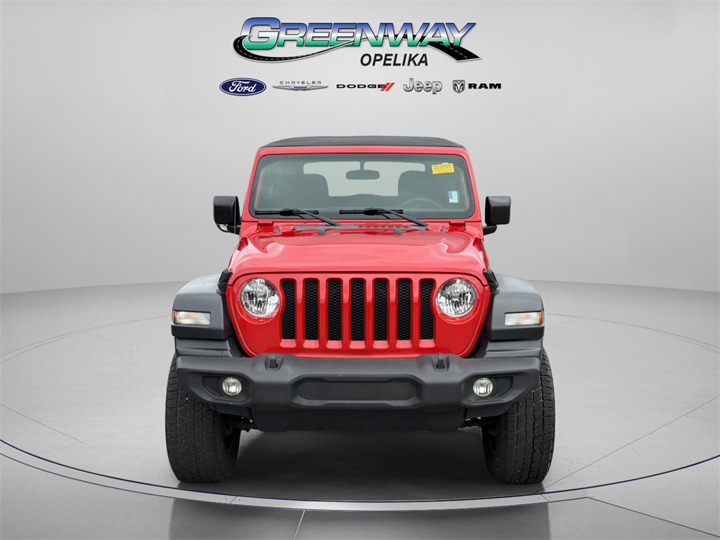 Used 2019 Jeep Wrangler Sport with VIN 1C4GJXAG6KW615460 for sale in Opelika, AL