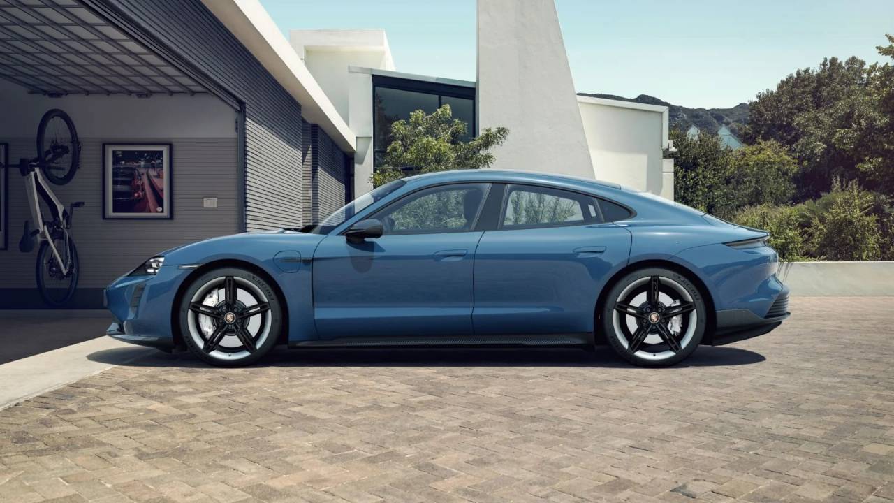 Certified 2023 Porsche Taycan Base with VIN WP0AA2Y11PSA11598 for sale in Pasadena, CA