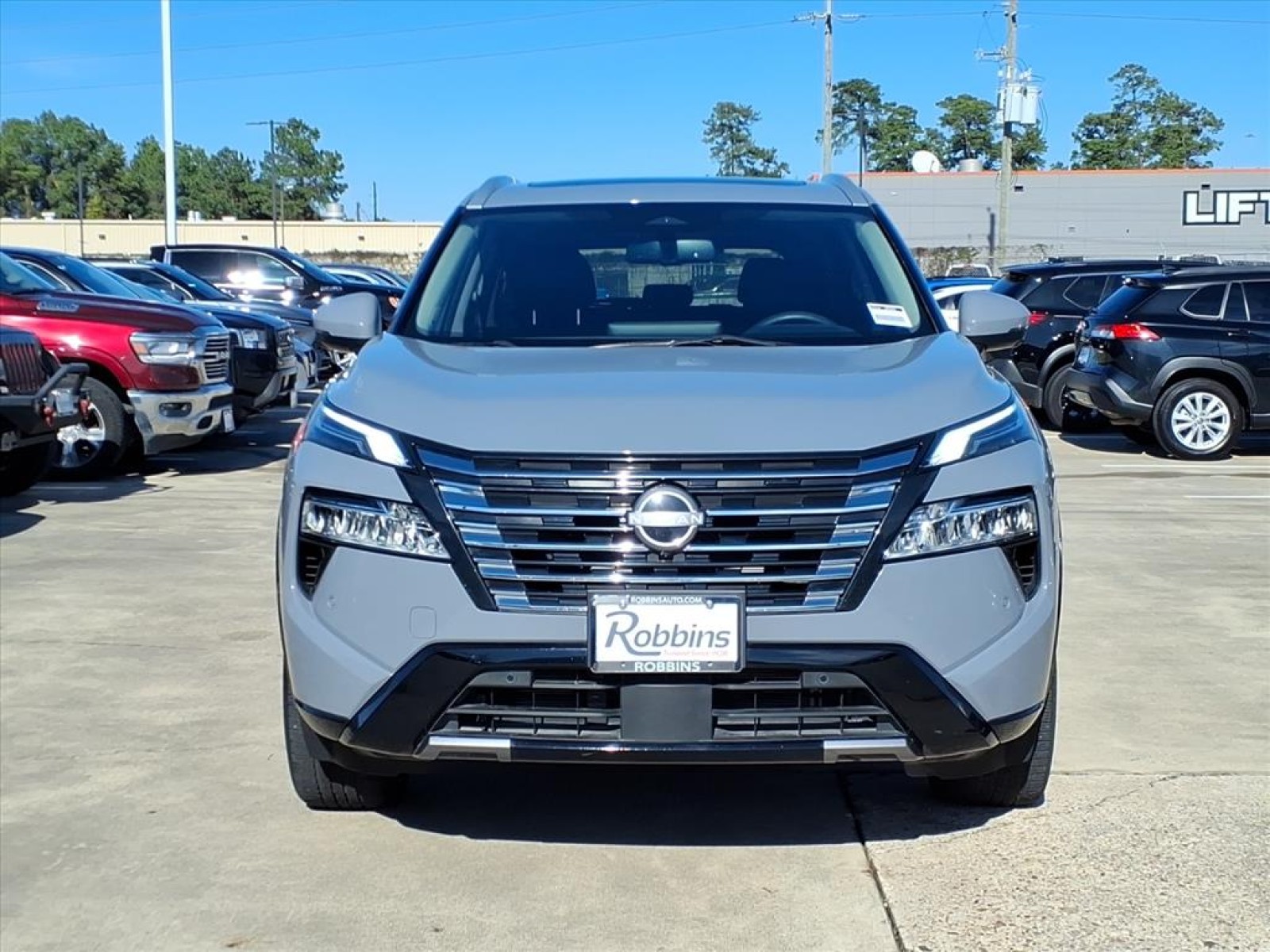 2024 Nissan Rogue Platinum Gray at TX Auto Group