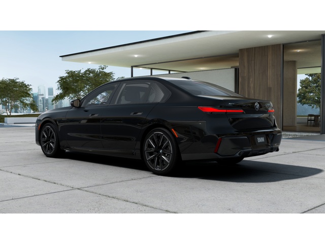 New 2025 Black Sapphire Metallic BMW 760i image 2