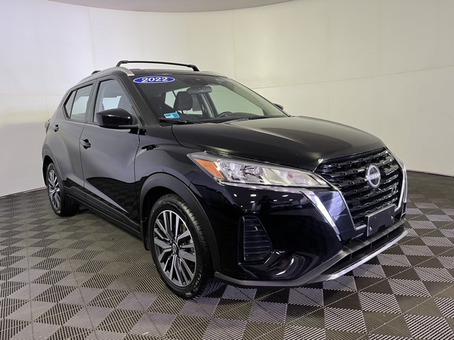 Certified 2022 Nissan Kicks SV with VIN 3N1CP5CV0NL475013 for sale in West Warwick, RI
