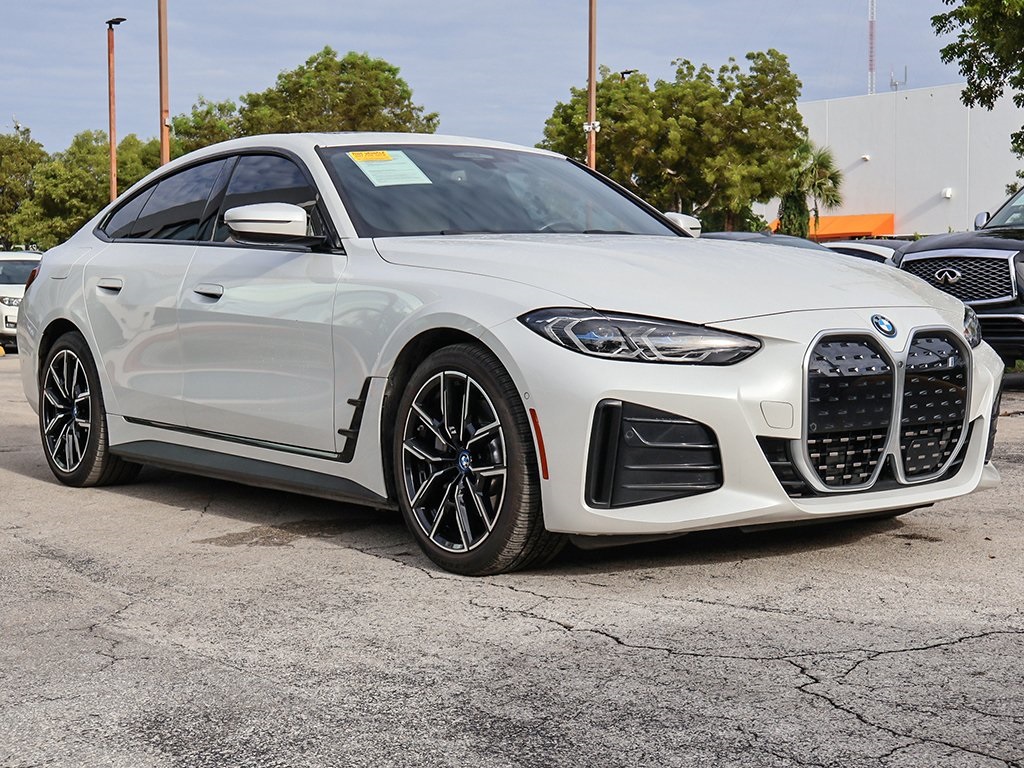 Used 2022 BMW i4 Base with VIN WBY73AW05NFM95026 for sale in Miami, FL