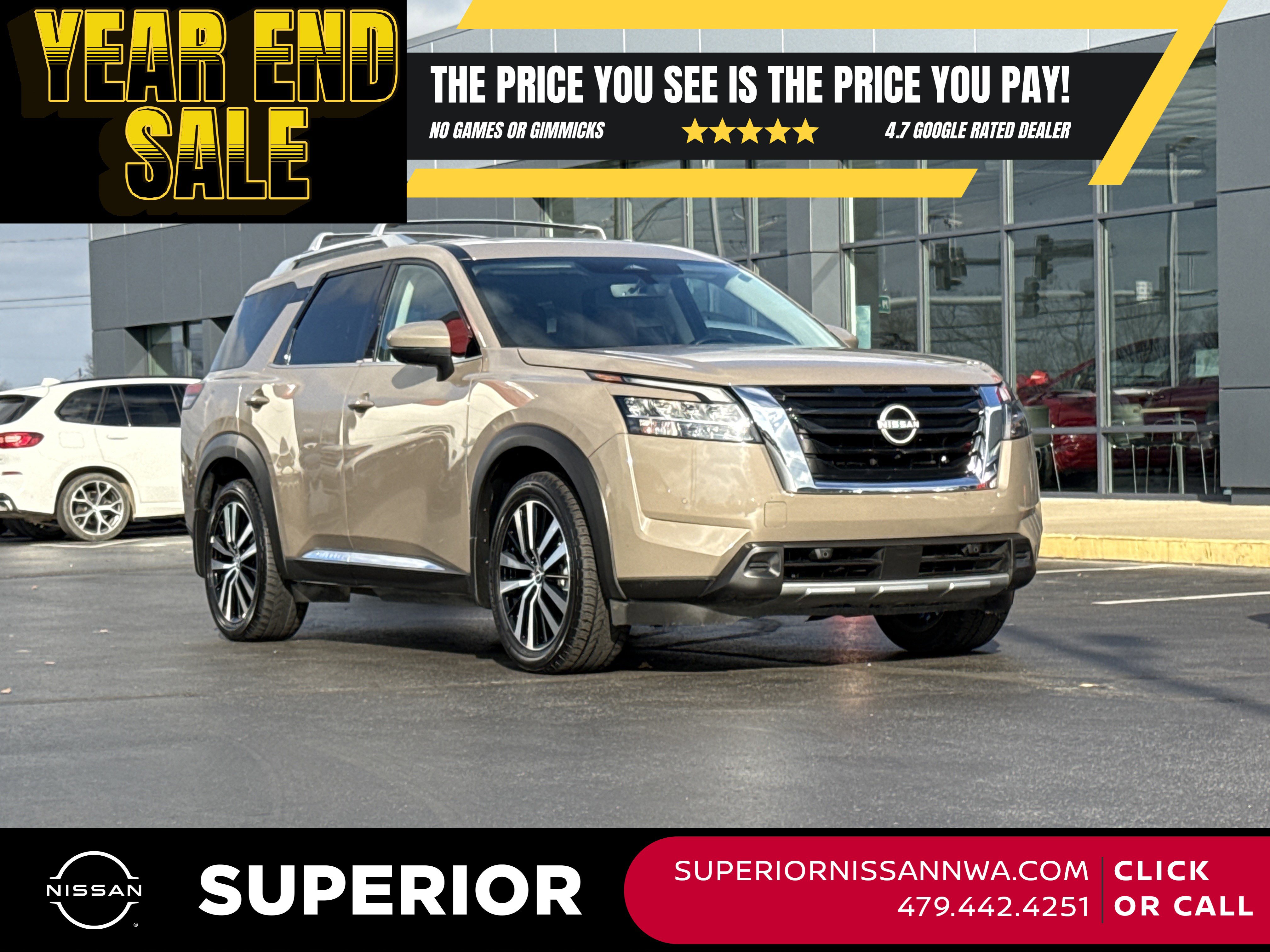 2023 Nissan Pathfinder Platinum's photo