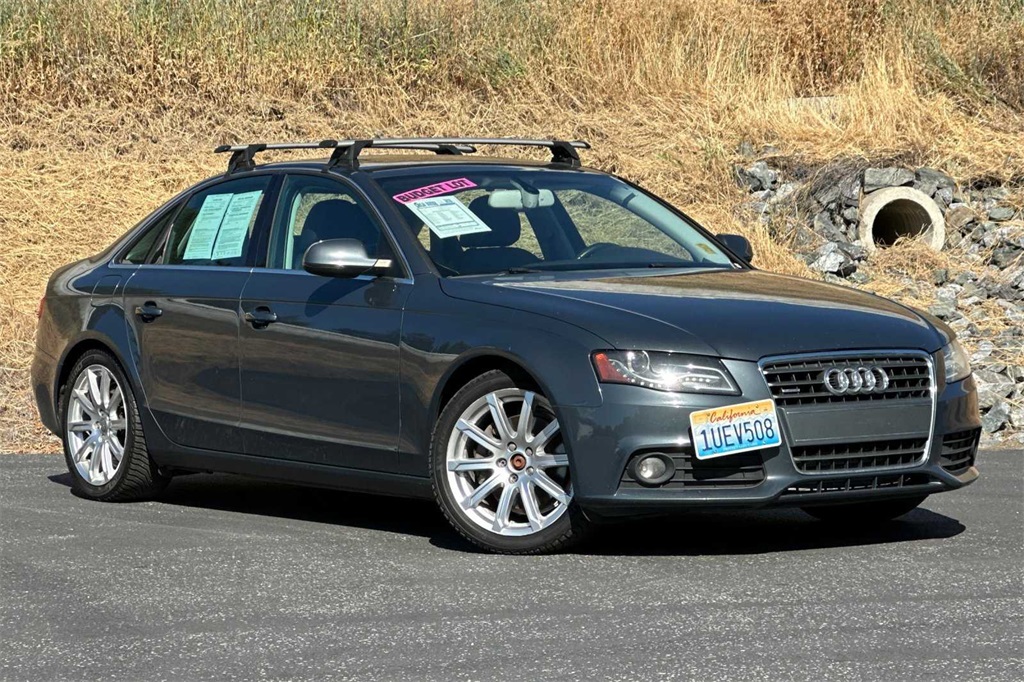 Used 2011 Audi A4 Premium with VIN WAUHFAFL3BN014258 for sale in Auburn, CA