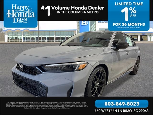 2026 Honda Civic Hatchback Sport's photo