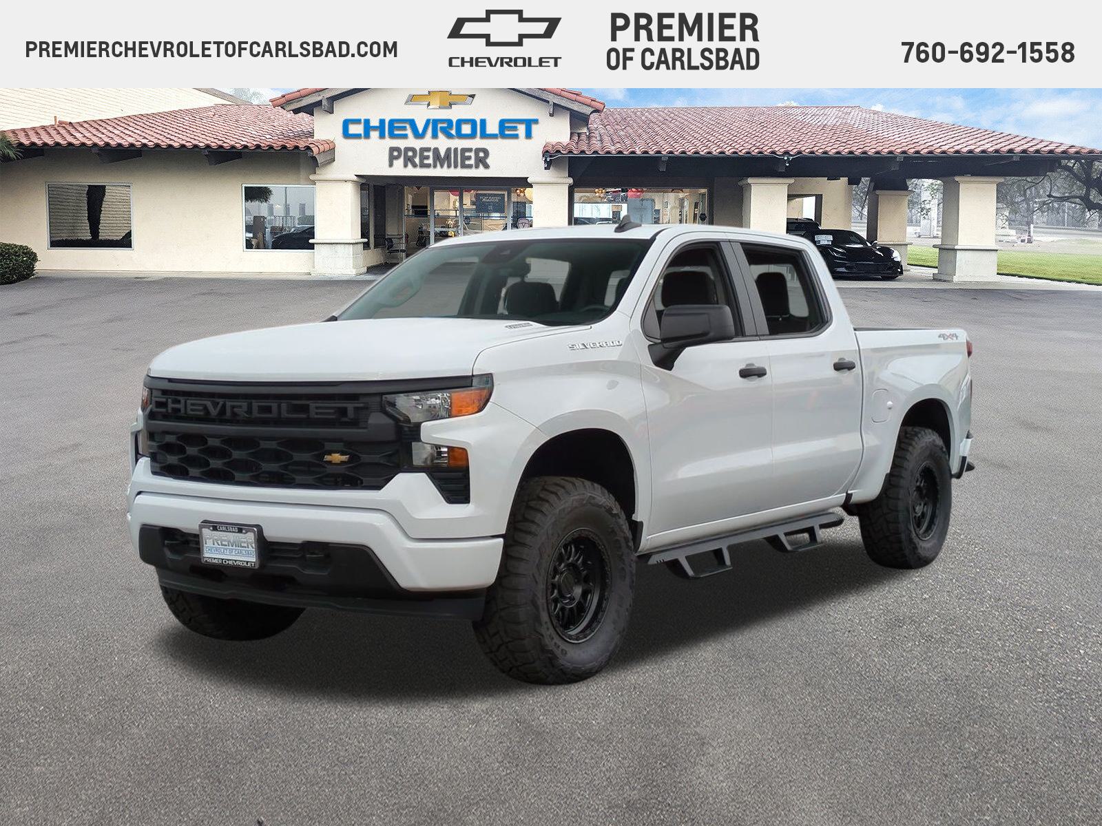 New 2025 Summit White Chevrolet Custom image 1