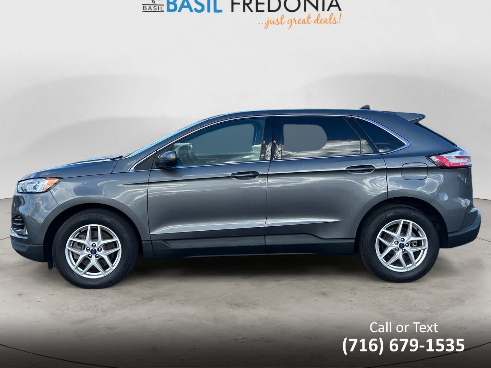 Used 2021 Ford Edge SEL with VIN 2FMPK3J97MBA24819 for sale in Fredonia, NY