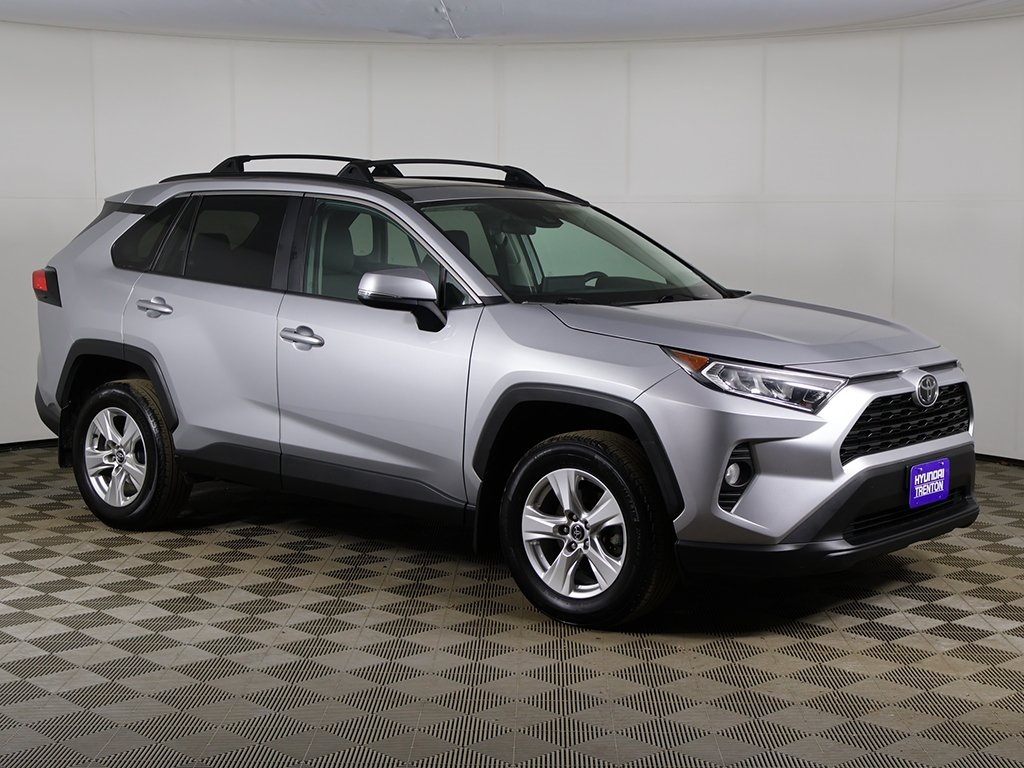 Used 2021 Toyota RAV4 XLE with VIN 2T3P1RFV9MW148863 for sale in Ewing Township, NJ