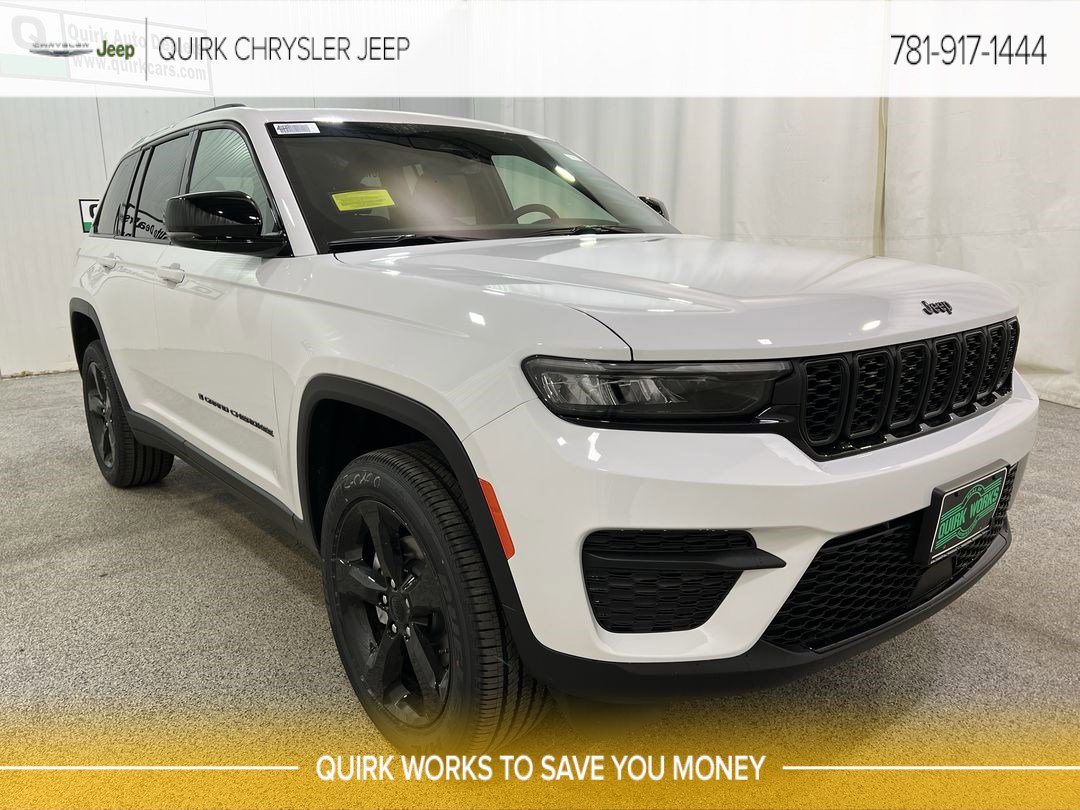 New 2025 Bright White Clearcoat Jeep Altitude X image 1