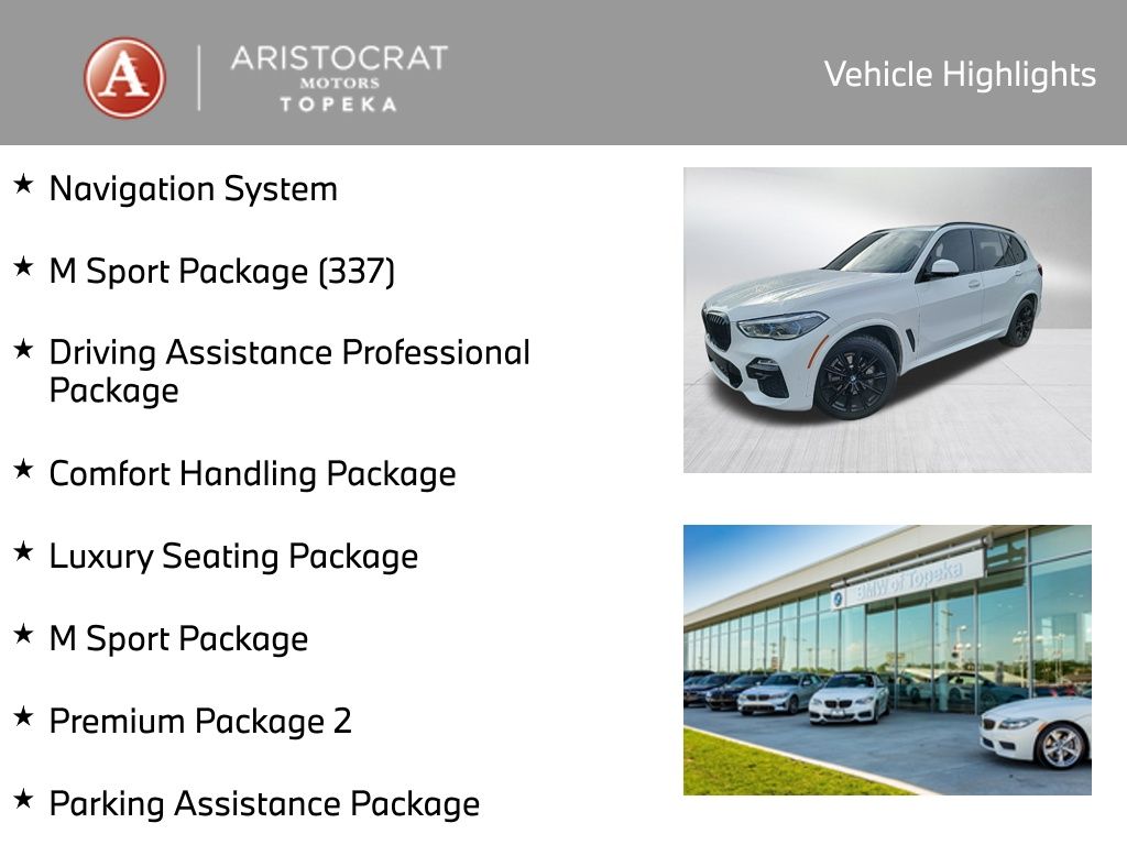 Used 2019 BMW X5 40i with VIN 5UXCR6C51KLL23647 for sale in Kansas City