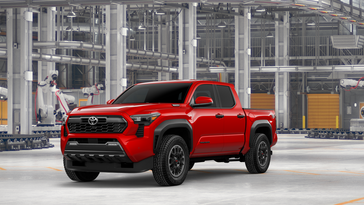 New 2025 Supersonic Red [extra_cost_color] Toyota TRD Off-Road i-FORCE MAX image 1