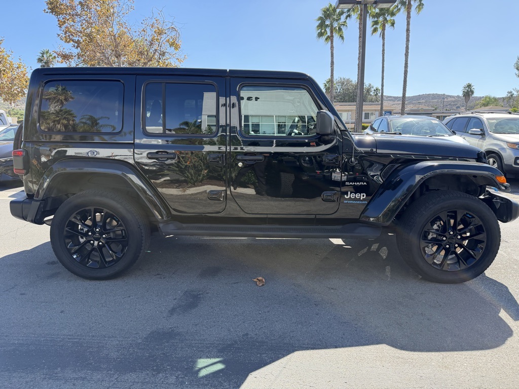 Used 2023 Black Jeep Sahara 4xe image 7