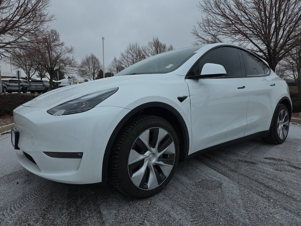 Used 2023 Tesla Model Y Long Range with VIN 7SAYGDEE2PF714592 for sale in Lone Tree, CO