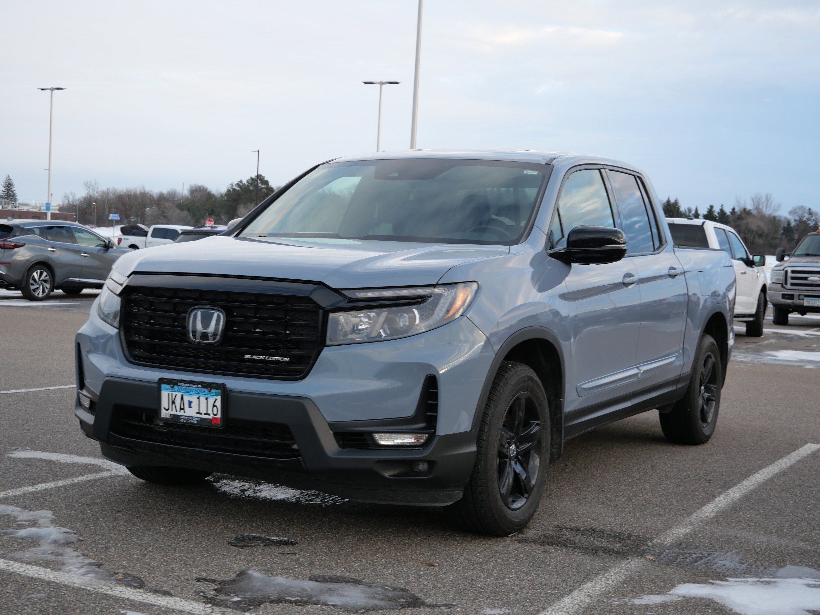 Used 2022 Honda Ridgeline Black Edition with VIN 5FPYK3F80NB029011 for sale in Waite Park, Minnesota