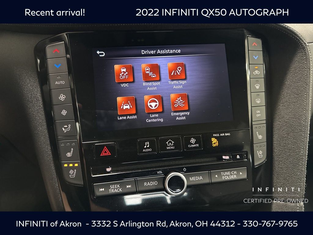 2022 Infiniti QX50 Autograph photo 5
