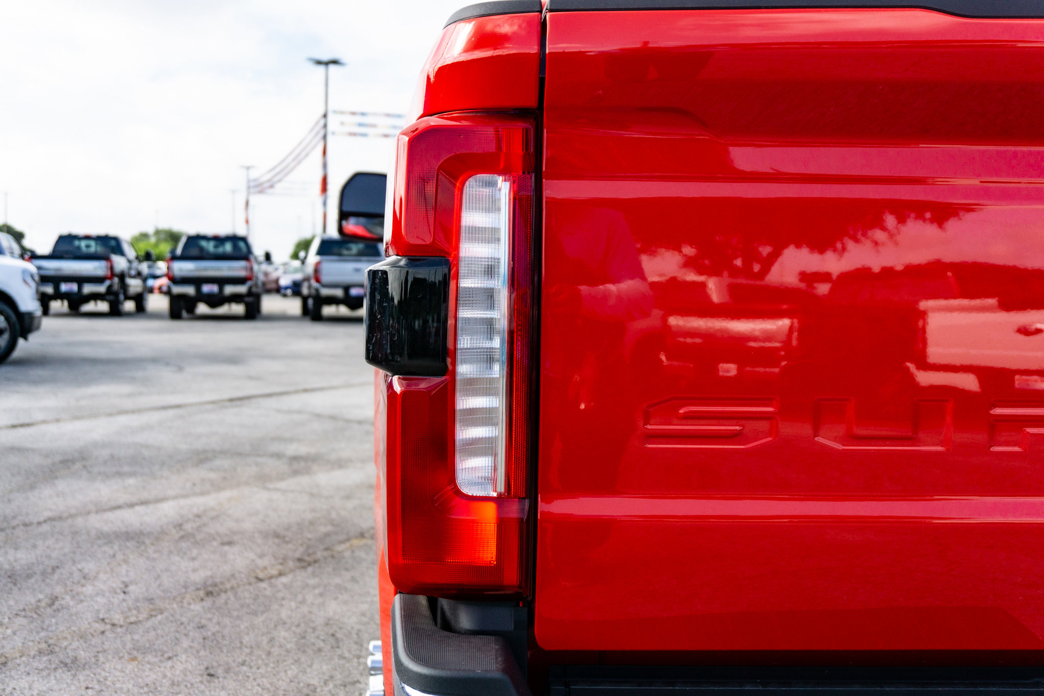 New 2024 Race Red Ford LARIAT image 7