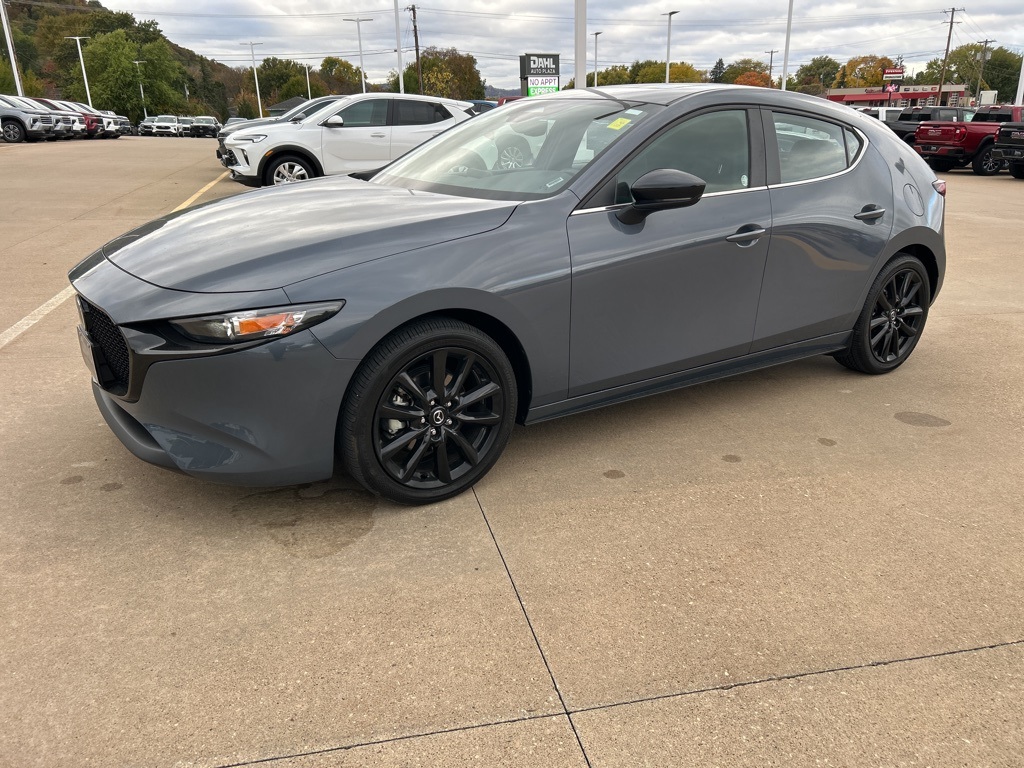 Used 2025 Mazda Mazda3 Carbon Edition with VIN JM1BPBLM2S1769367 for sale in Winona, Minnesota