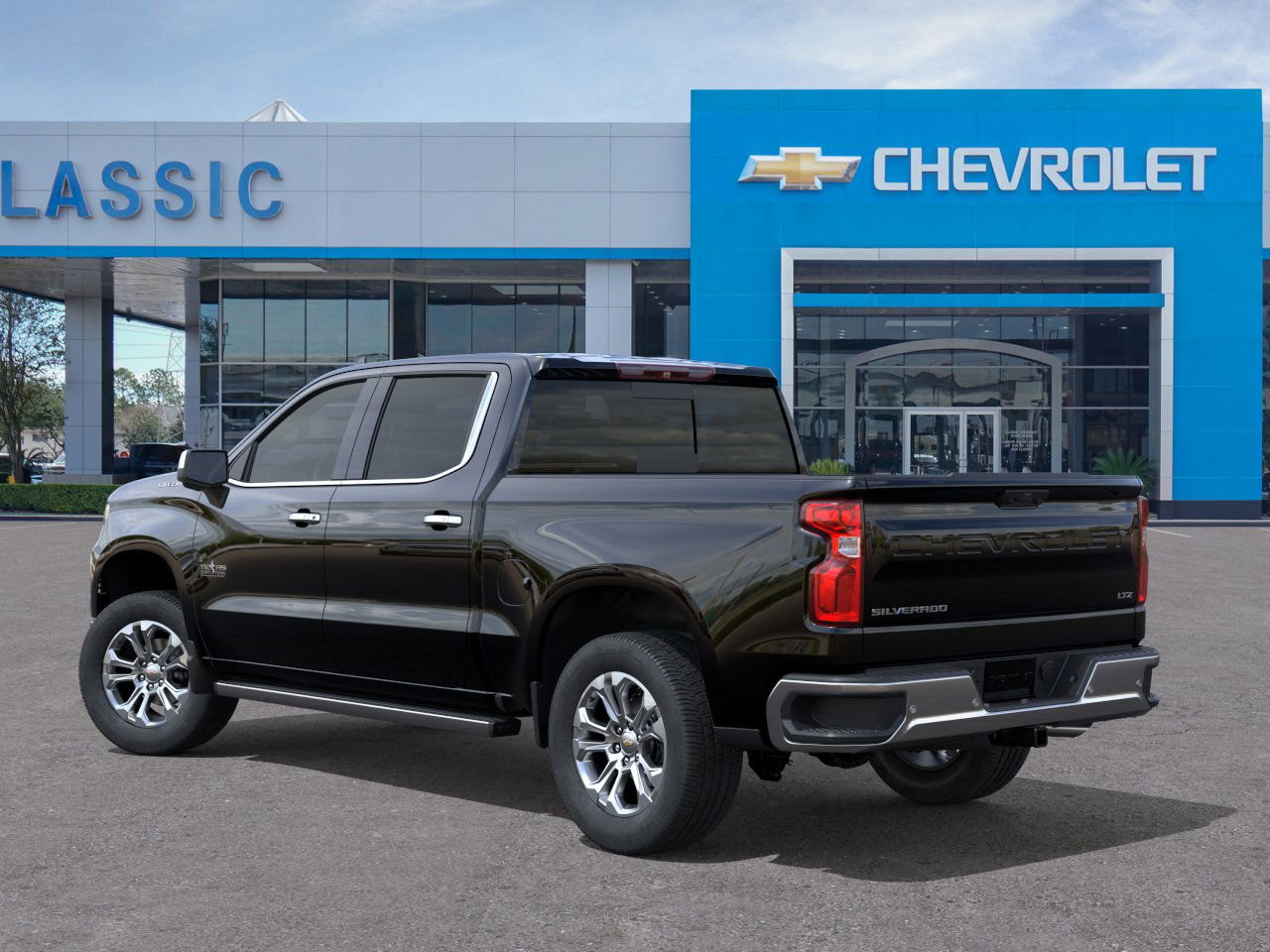 2025 Chevrolet Silverado 1500 LTZ Black at Classic Elite Chevrolet Hwy 6