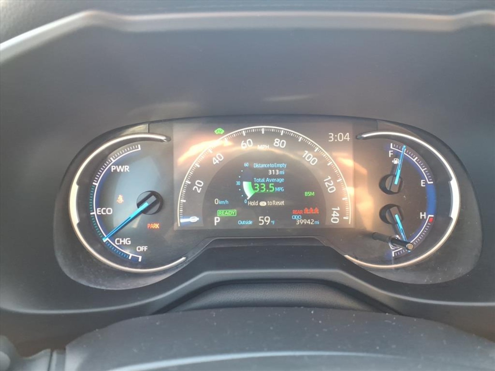 2024 Toyota RAV4 Hybrid LE White at Robbins Nissan