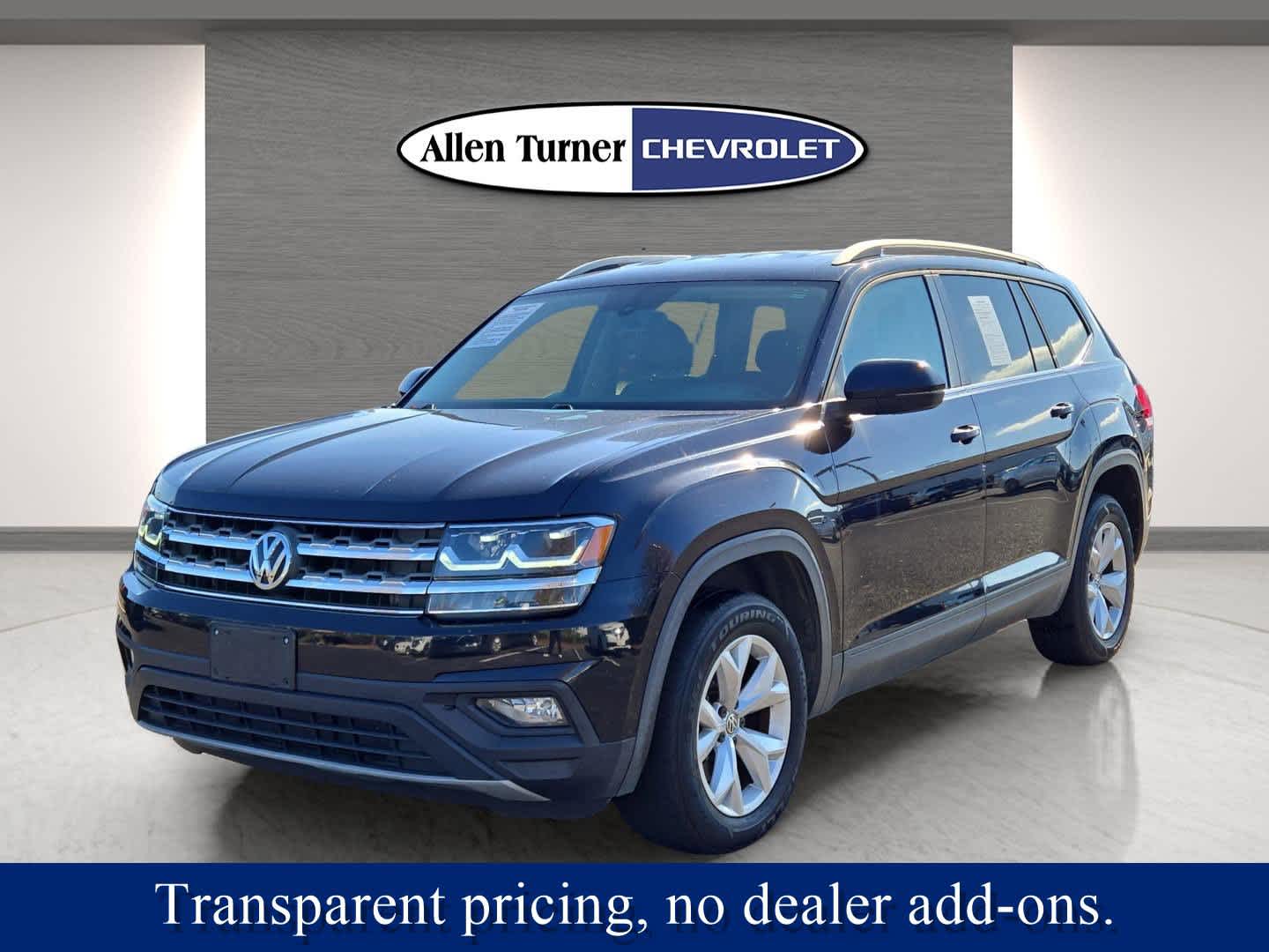 Used 2018 Volkswagen Atlas SE with VIN 1V2KR2CA8JC579347 for sale in Auburn, AL