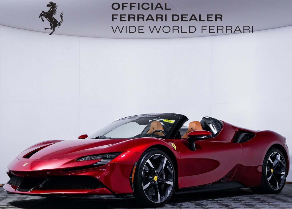Certified Used 2022 Red Ferrari Base image 1