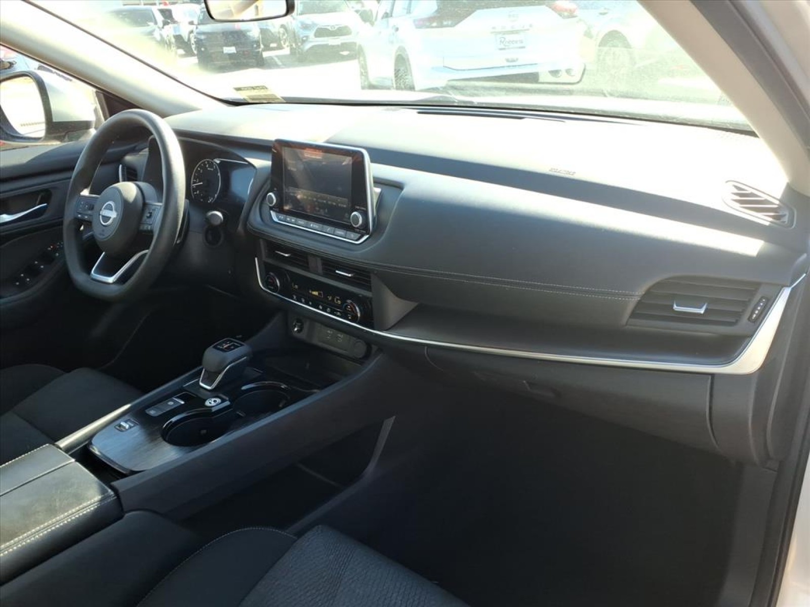 2024 Nissan Rogue SV Silver at Robbins Nissan