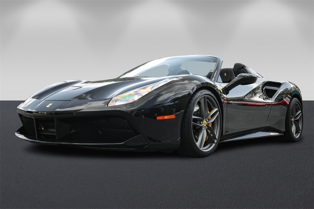 Certified Used 2018 Nero Daytona Metallic Ferrari Base image 7