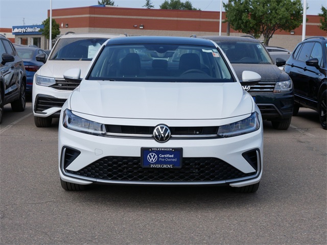 Certified 2025 Volkswagen Jetta SEL with VIN 3VWGX7BU4SM038377 for sale in Inver Grove Heights, Minnesota