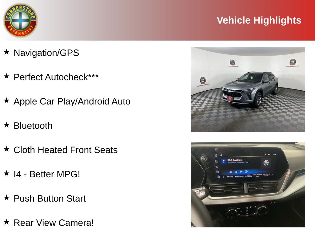 Used 2025 Chevrolet Trax LT with VIN KL77LHEP9SC270403 for sale in Elk River, Minnesota