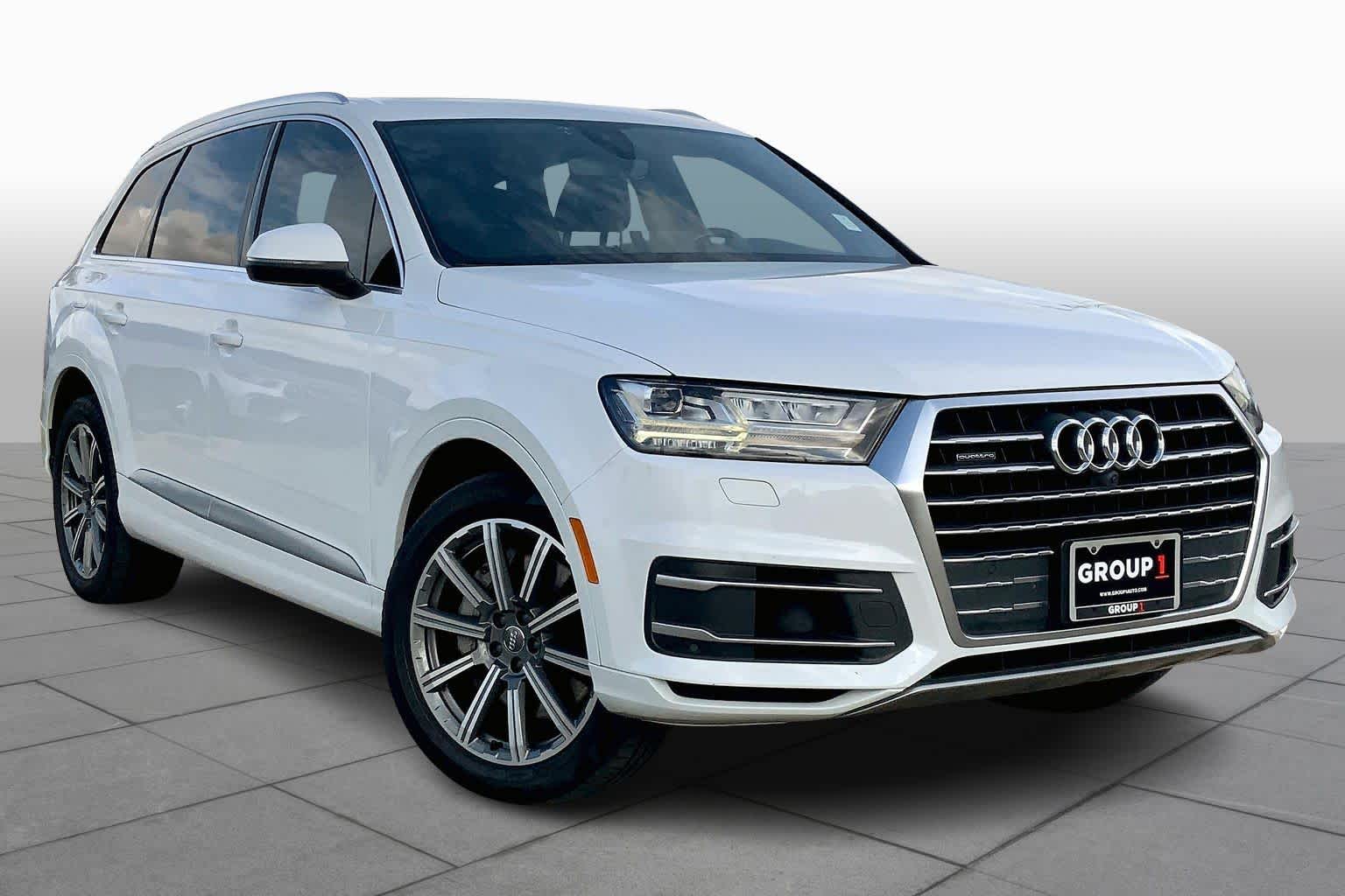 Used 2018 Audi Q7 Premium Plus with VIN WA1LAAF70JD023402 for sale in Webster, TX