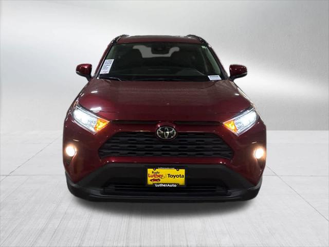 Certified 2019 Toyota RAV4 XLE with VIN JTMP1RFVXKD041993 for sale in Golden Valley, Minnesota