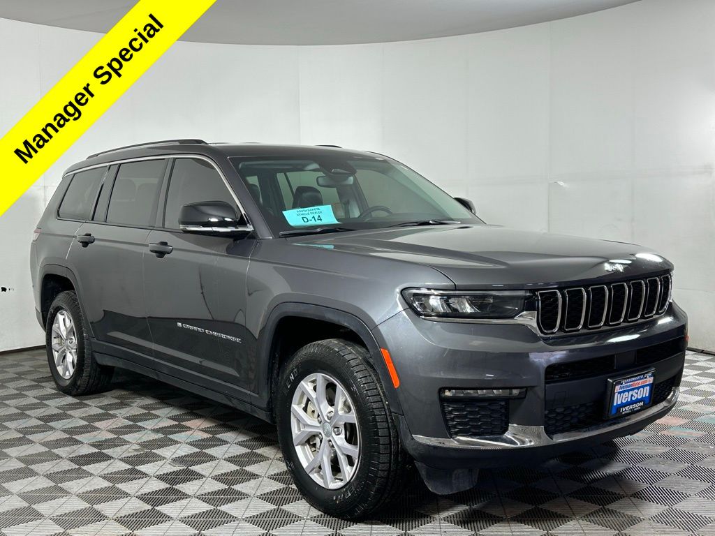 Used 2022 Gray Jeep Limited image 1