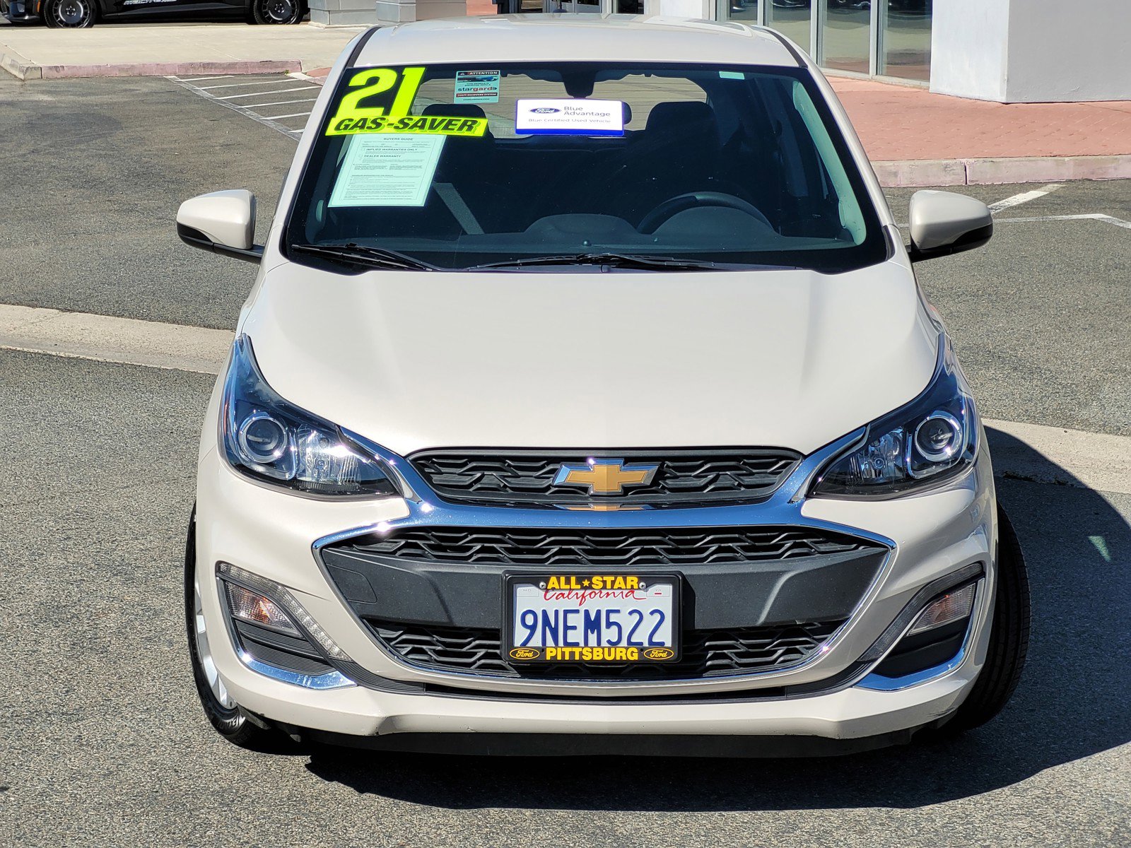 Certified 2021 Chevrolet Spark 1LT with VIN KL8CD6SAXMC749220 for sale in Pittsburg, CA