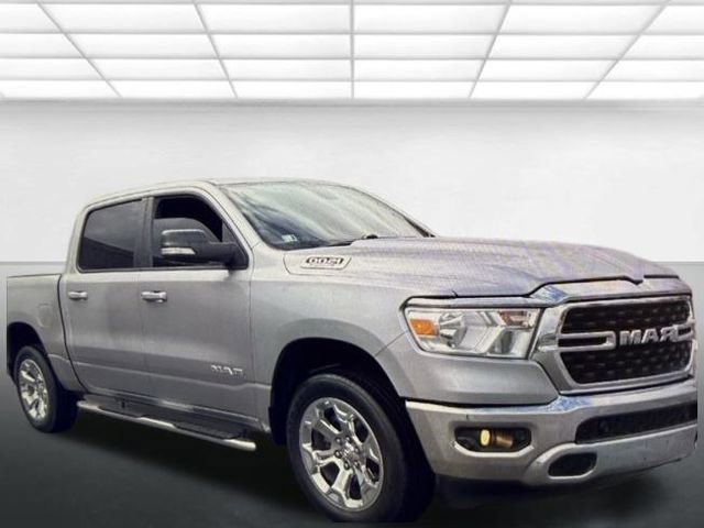 Pre-Owned 2022 Ram 1500 Big Horn Crew Cab 4×4 5'7″ Box Crew Cab in