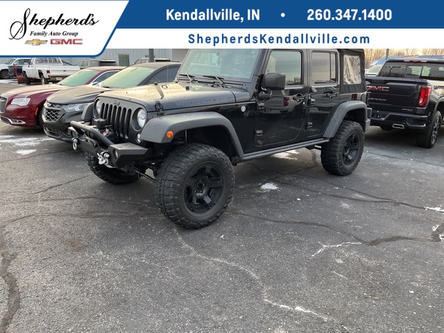 2016 Jeep Wrangler Unlimited Black Bear