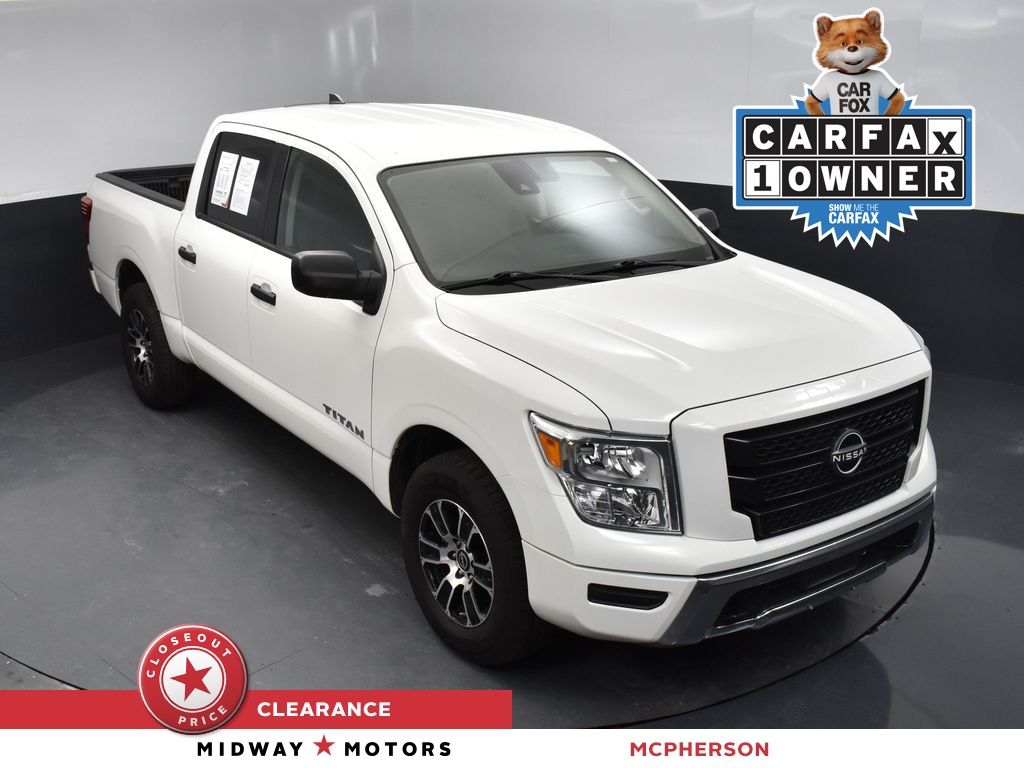Used 2023 White Nissan SV image 1