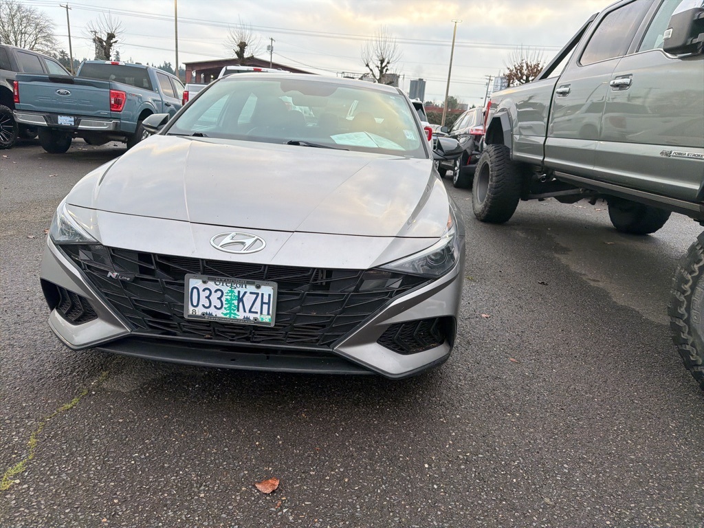 2021 Hyundai Elantra N Line photo 2
