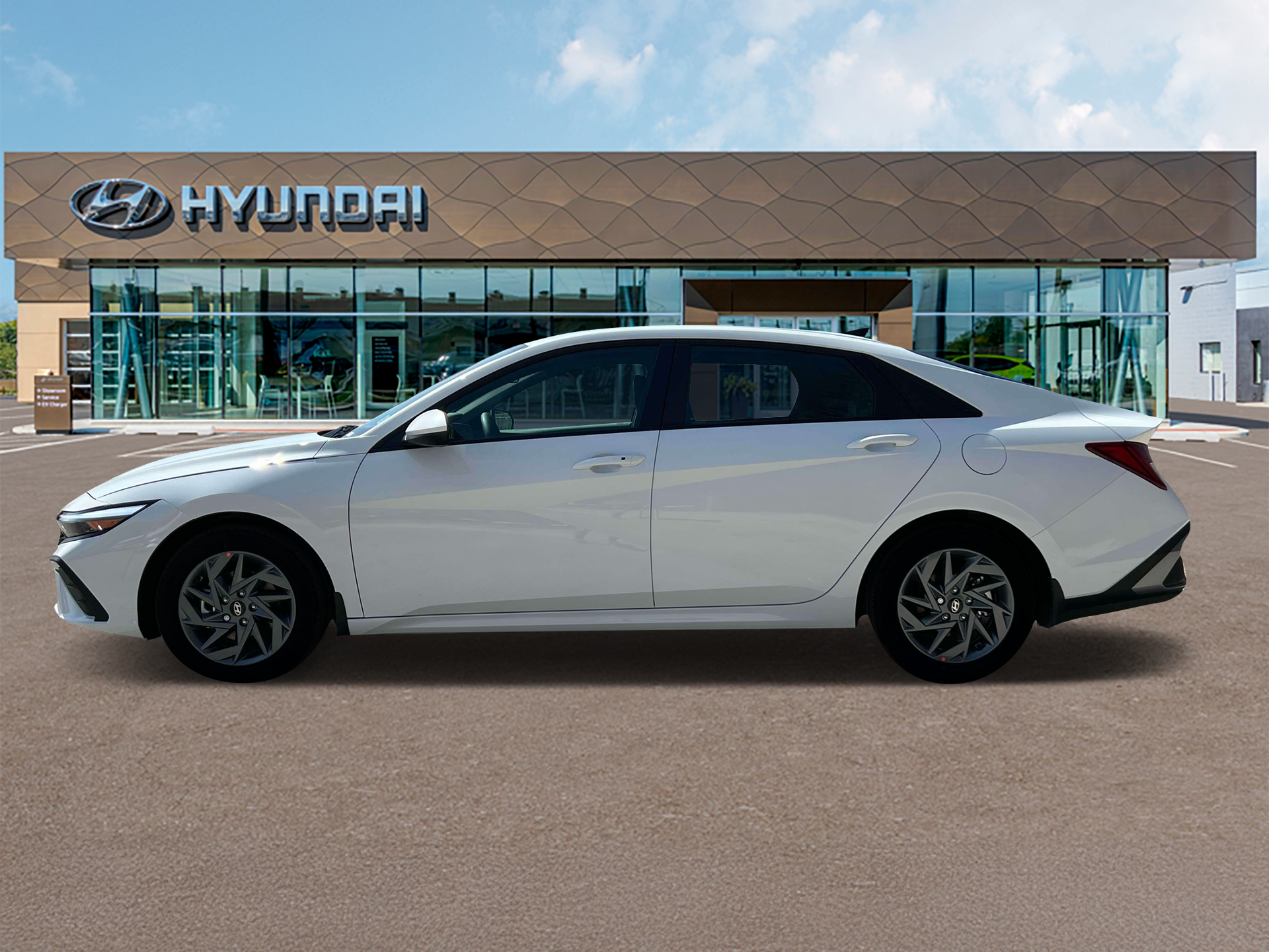 New 2025 White Hyundai Blue image 3