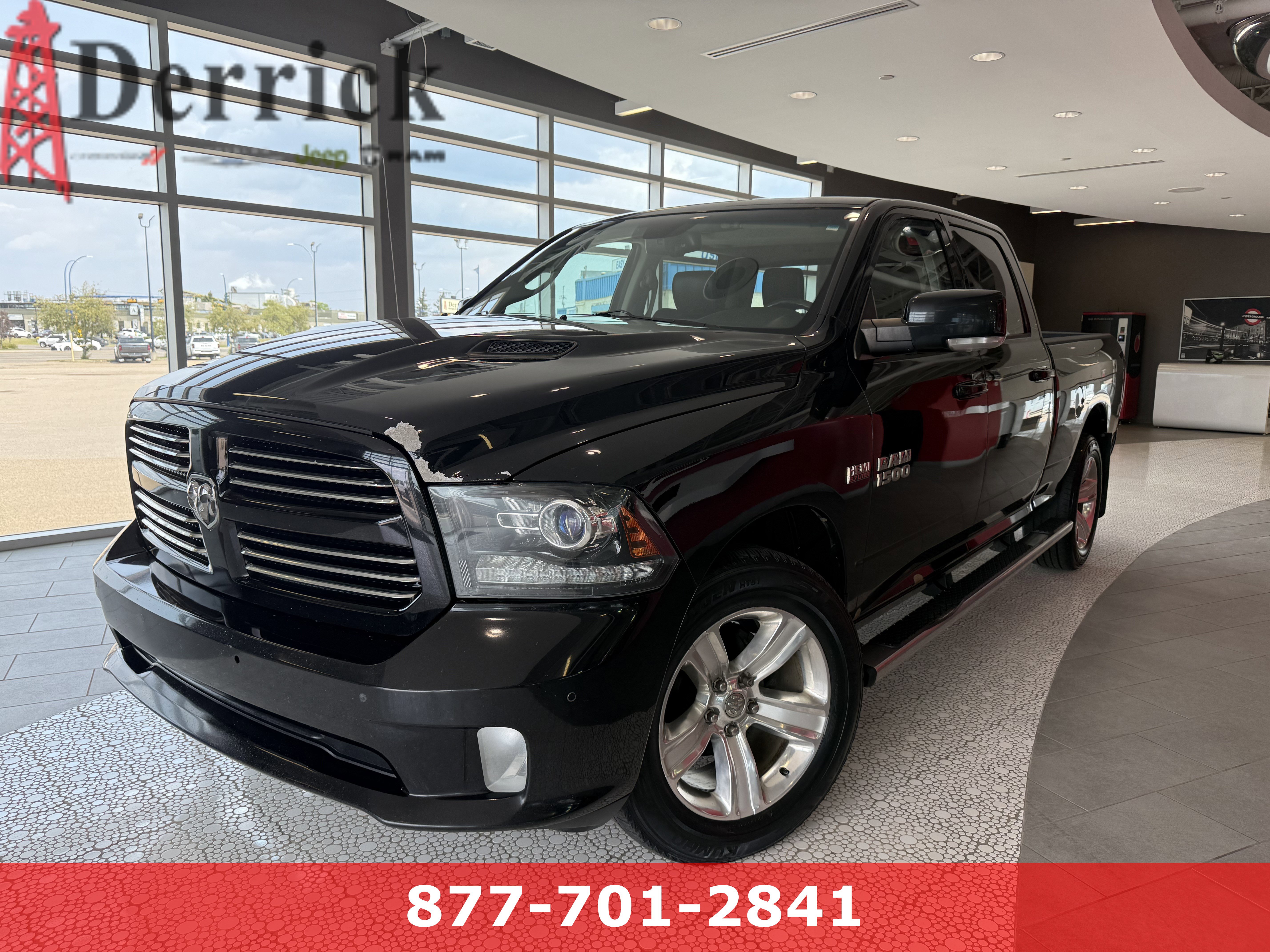 Used 2014 Black Clearcoat Ram Sport image 1