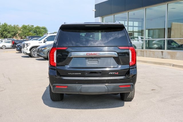Used 2021 Black GMC AT4 image 4