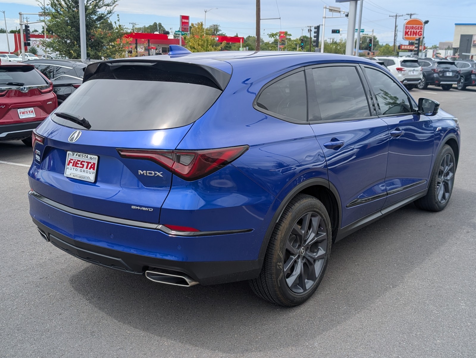 Used 2023 Apex Blue Pearl Acura w/A-Spec Package image 3
