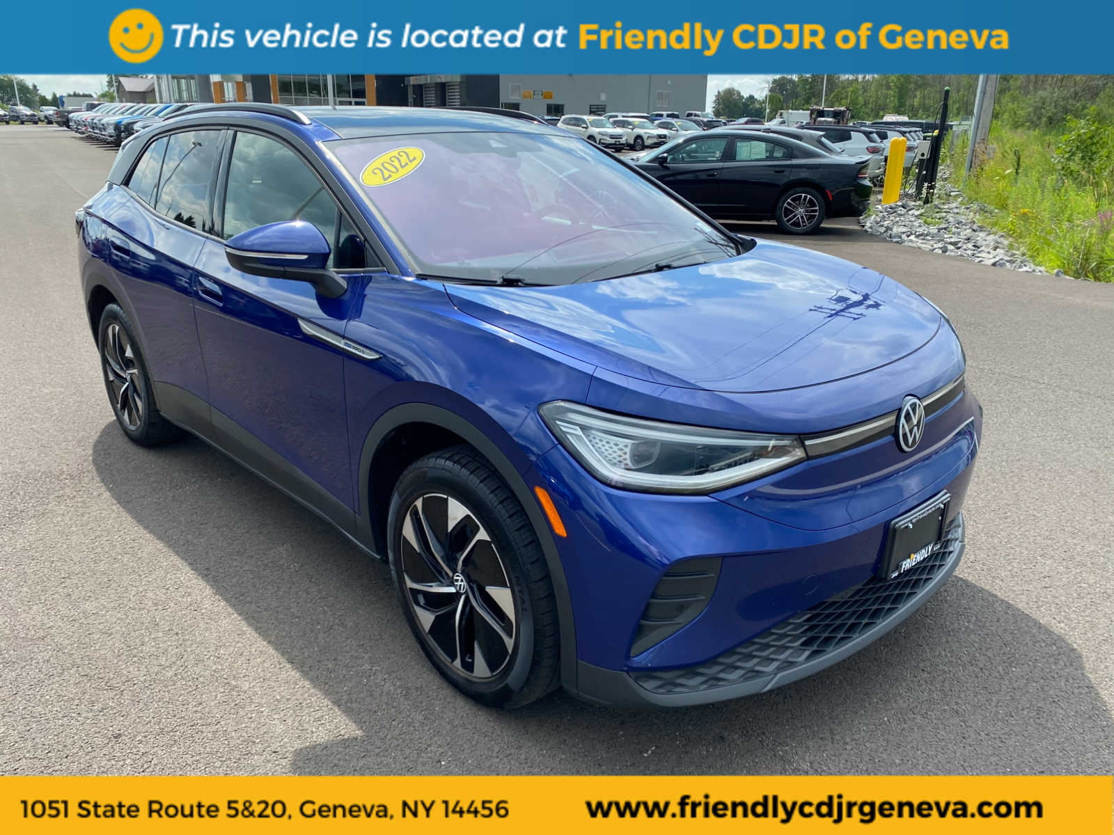 Used 2022 Volkswagen ID.4 PRO S with VIN WVGGNPE24NP042345 for sale in Rome, NY