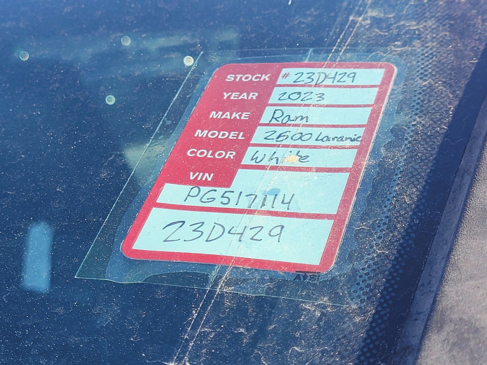 New 2023 Ram 2500 Laramie Crew Cab in Longview 23D429 Peters