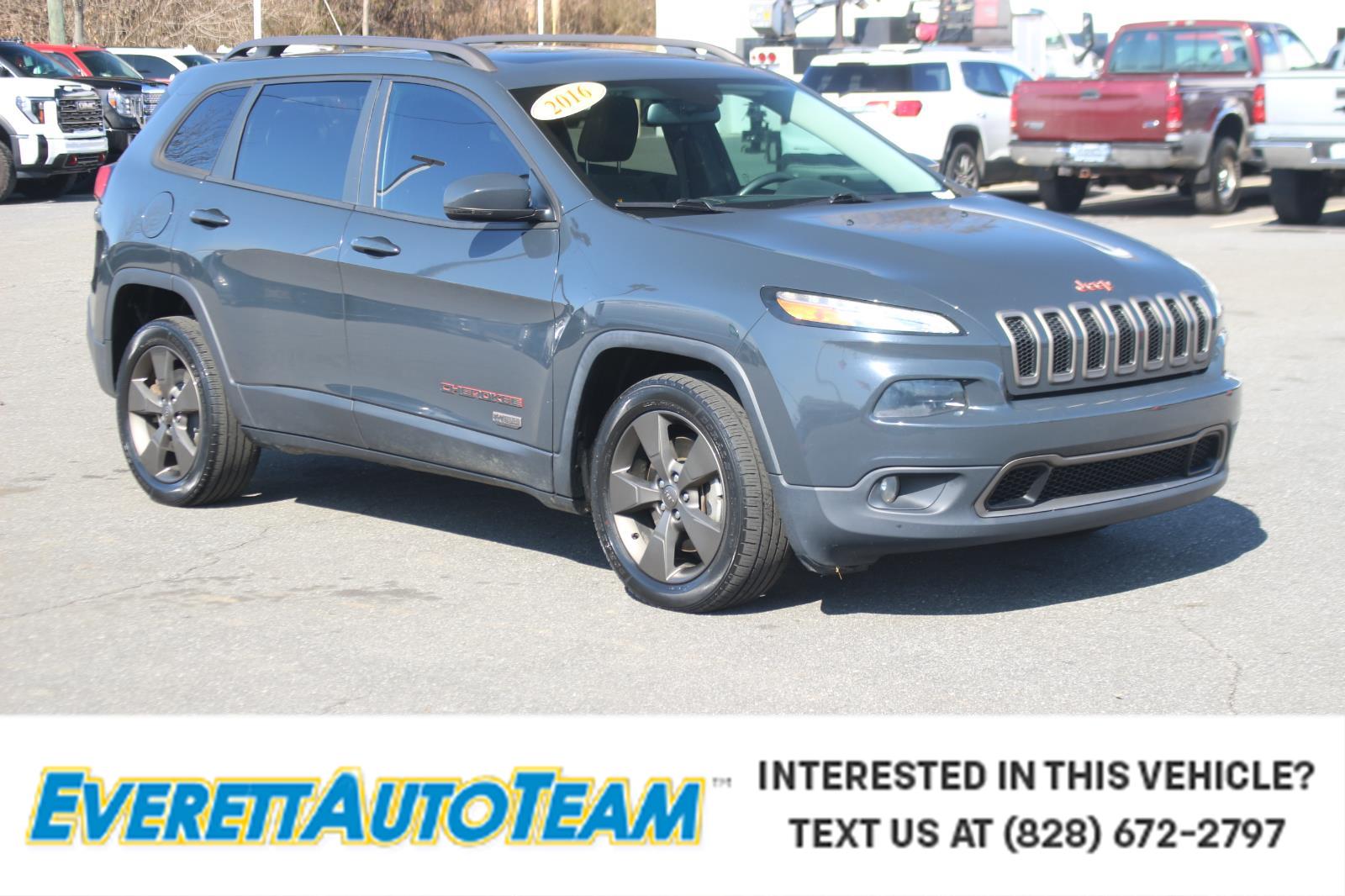 2016 Jeep Cherokee 75th Anniversary