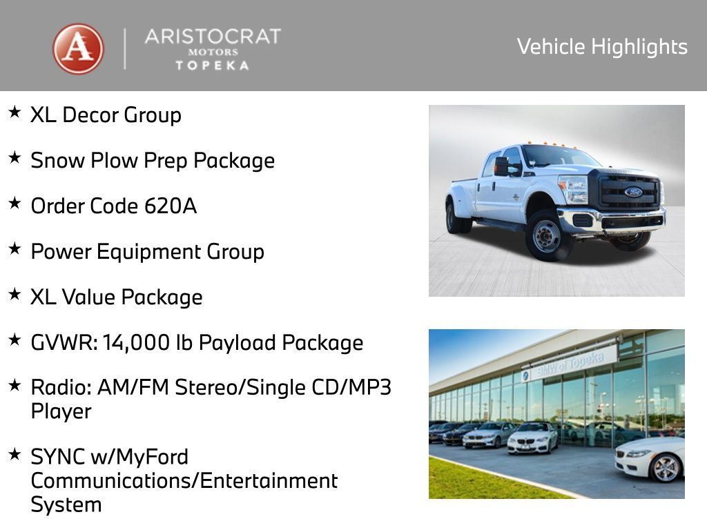 Used 2015 Ford F-350 Super Duty XL with VIN 1FT8W3DT4FEC40557 for sale in Kansas City