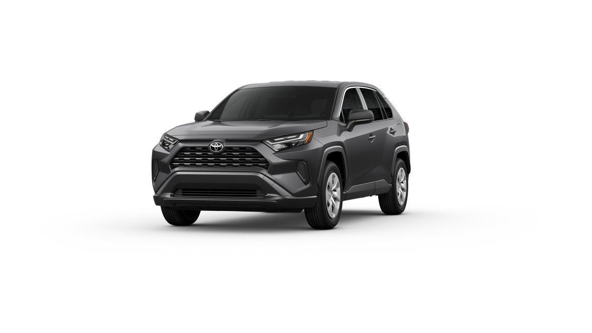 New 2025 Magnetic Gray Metallic Toyota LE image 1